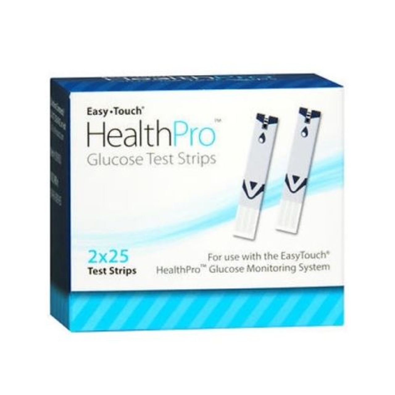 Mhc Medical Products Easy Touch Health Pro Shiritat Testues të Glukozës 2 X 25