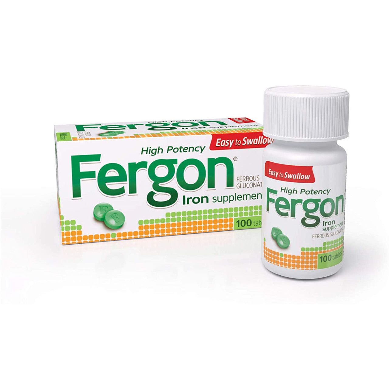 Fergon Hochwirksame 27 mg Eisenpräparat Tabletten