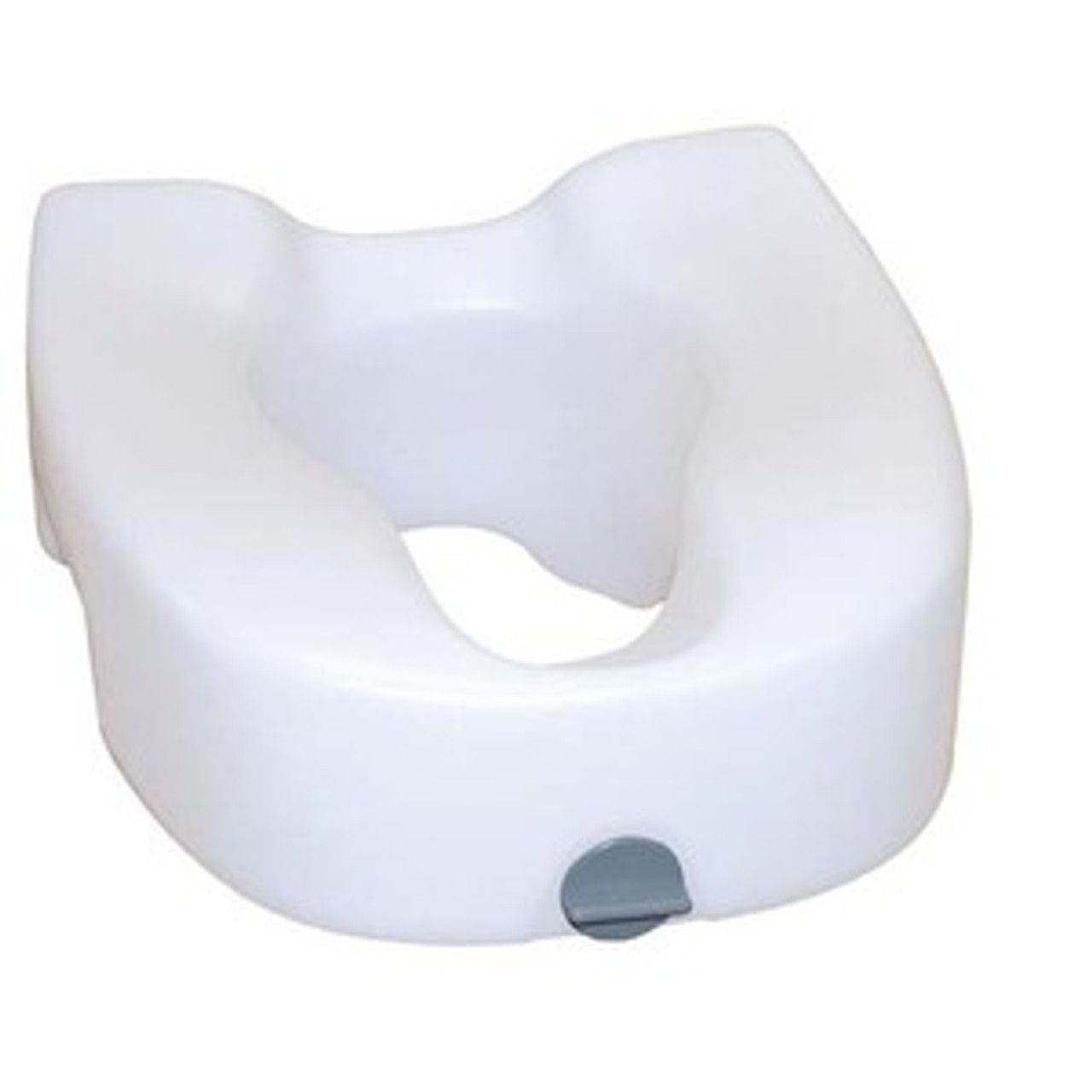 Drive Medical Toilettensitzerhöhung aus Premium-Kunststoff mit Arretierung, oval