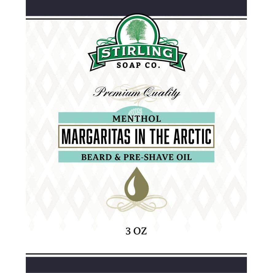 Stirling Soap Co. Margaritas In The Arctic Bart- und Pre-Shave-Öl 3 Oz