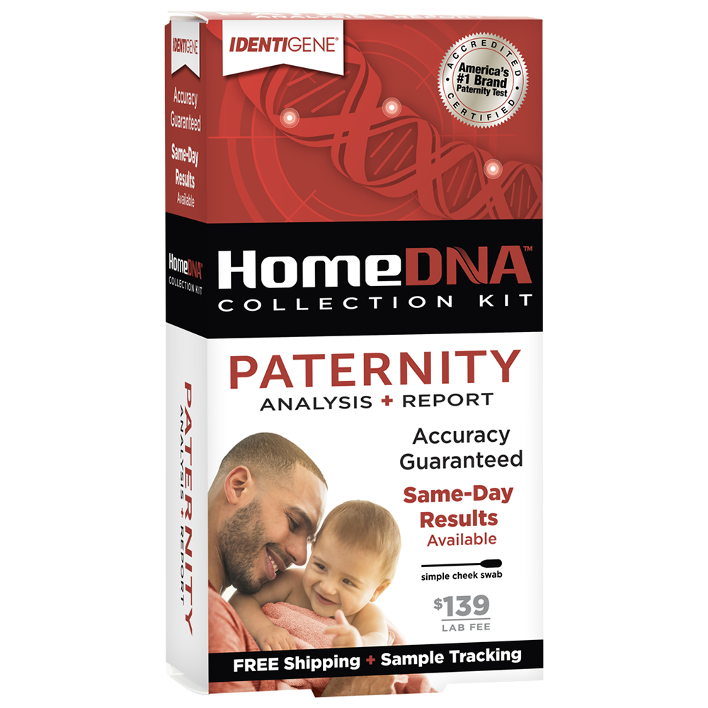 HomeDNA™ Vaterschaftstest-Kit – schnelle und genaue Ergebnisse für zu Hause