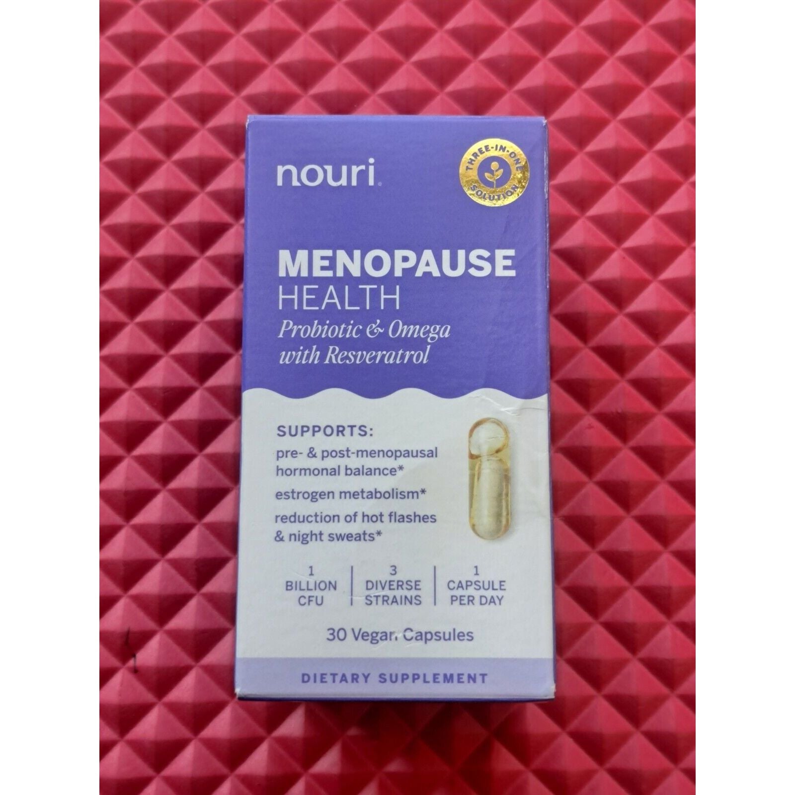 Nouri Menopause Health Kapsula Probiotike 30 Copë