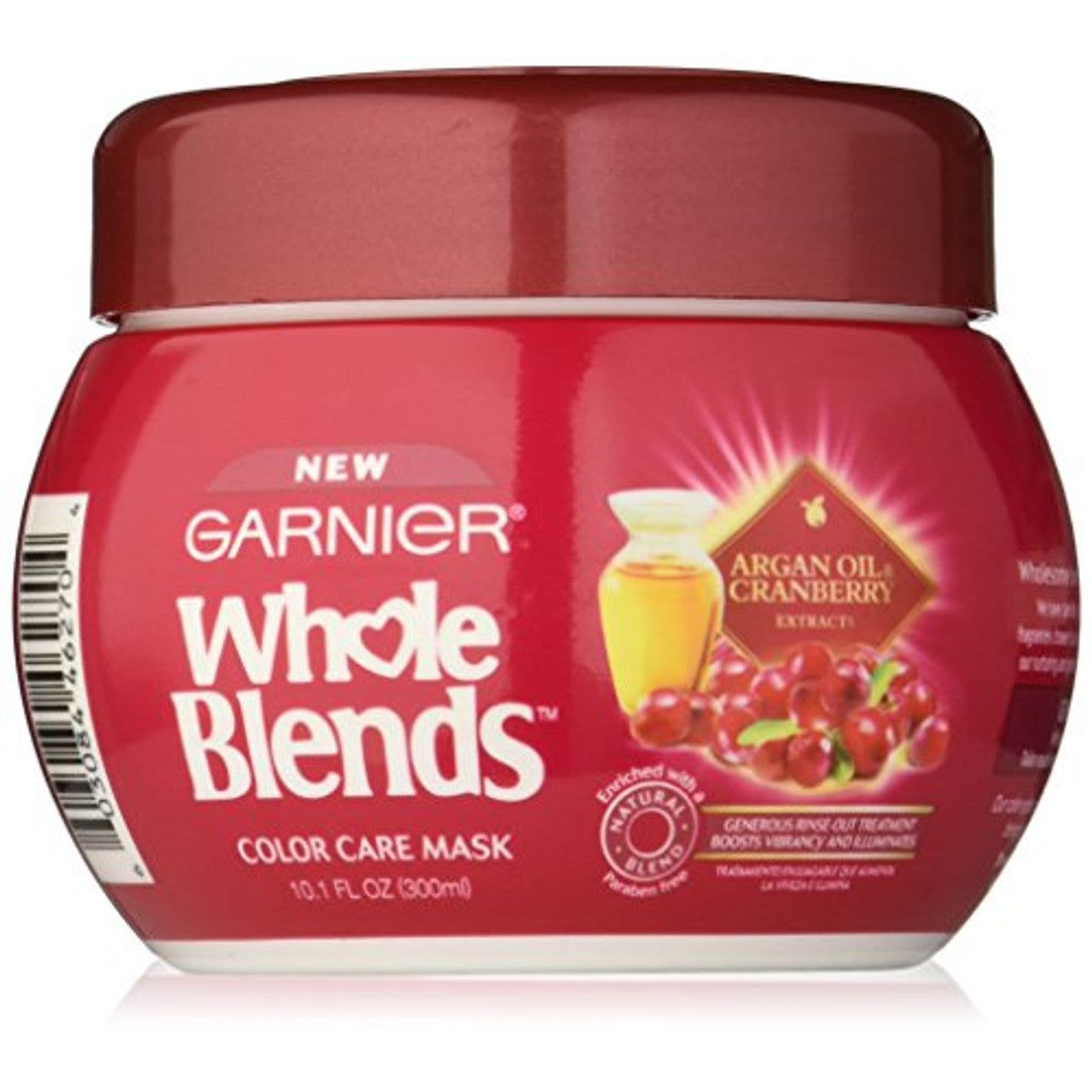 Maskë për Kujdesin e Ngjyrës Garnier Whole Blends me Vaj Argani dhe Ekstrakte Boronice 298 ml