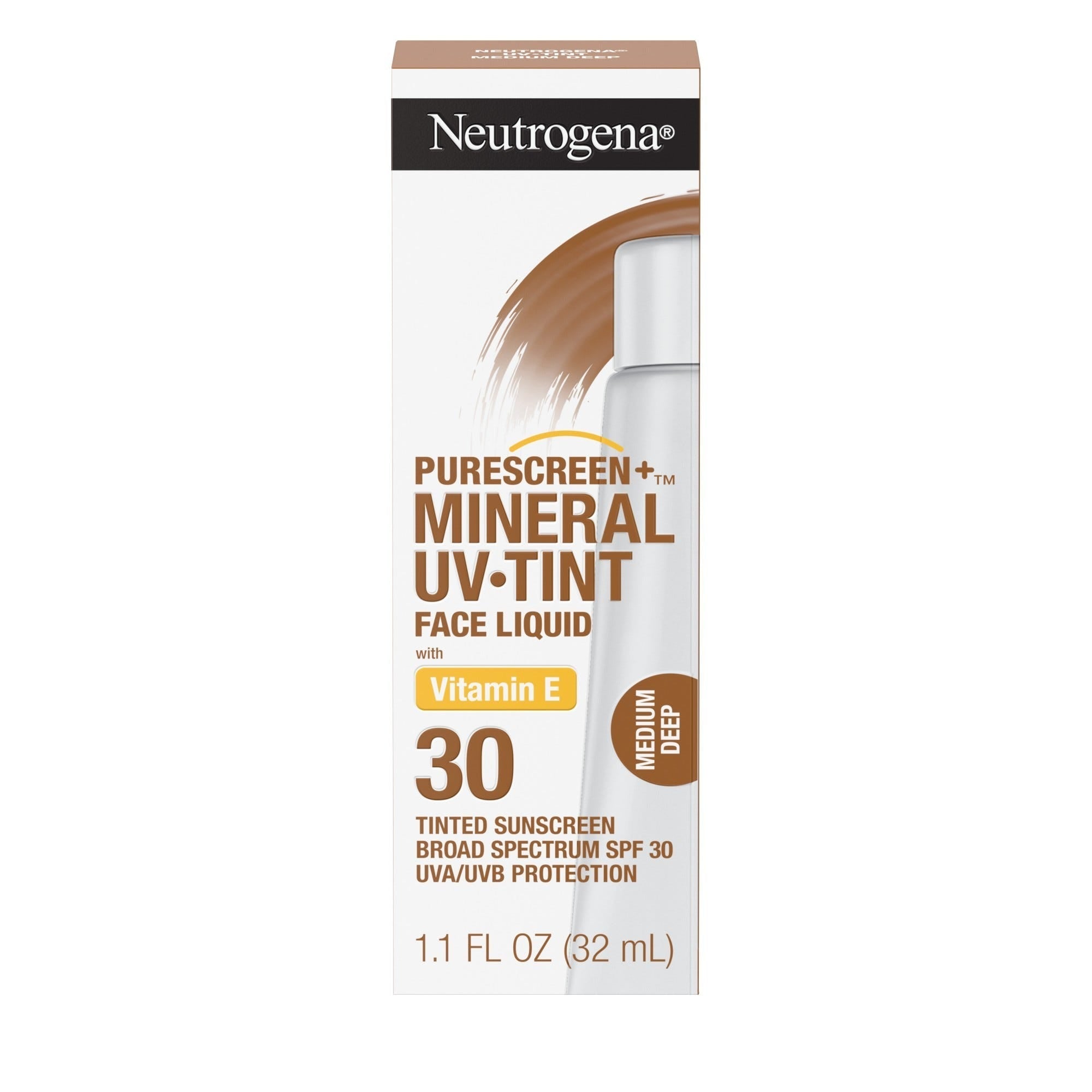Neutrogena Purescreen Mineral UV Getönte Gesichts-Sonnencreme LSF 30 – 1,1 Unzen