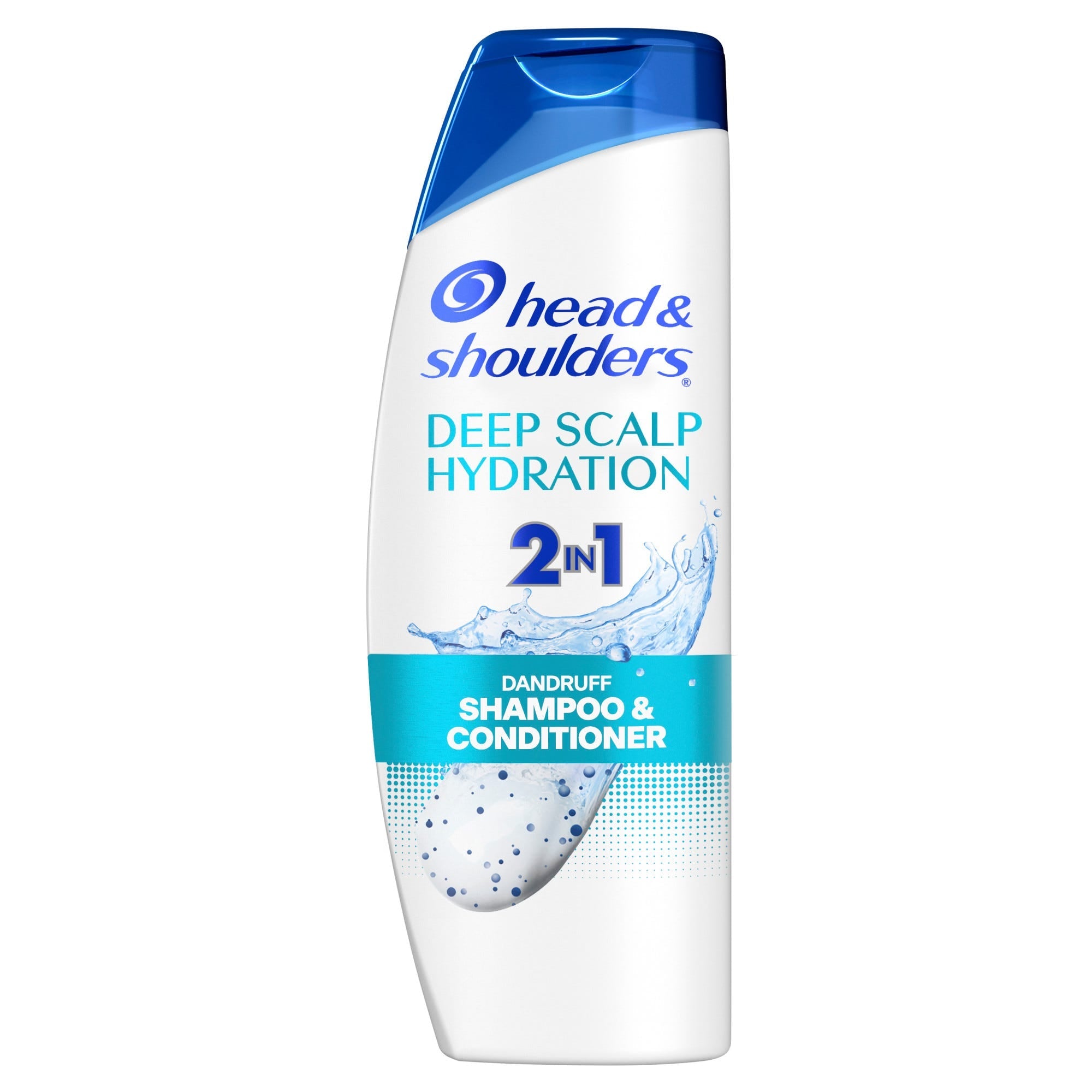 Head & Shoulders 2-in-1 Tiefenwirksame Kopfhautpflege Anti-Schuppen Shampoo Spülung 370 ml