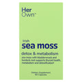 Her Own Irish Sea Moos – 60 Kapseln – Rohes, organisches Meeresmoos zur Unterstützung des Immunsystems, der Schilddrüsengesundheit & für strahlende Haut