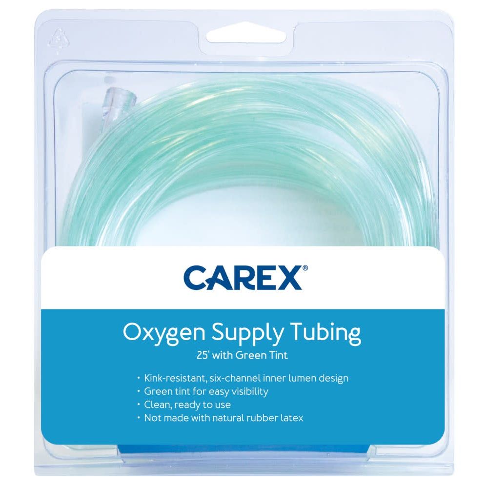 Tubo Furnizues Oksigjeni Carex Me Nuancë Jeshile, 25 FT