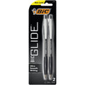 BIC Atlantis Original Retractable stilolaps me majë sferike, i zi - 12 copë (6 pako me nga 2)