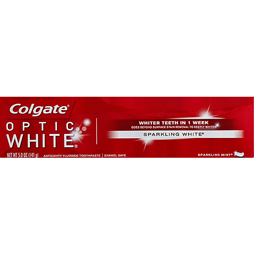 Colgate Optic White Zahnpasta – Sparkling Mint Paste