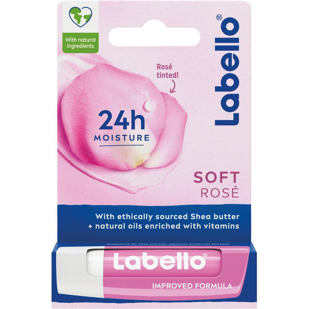 Labello Soft Rosé Getönter Lippenbalsam