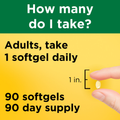 Nature Made Extra Stärke Vitamin D3 5000 IE (125 µg) Softgels