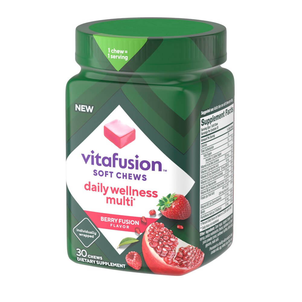 Vitafusion Daily Wellness Multi Beerenfusion – 30 Weichgummis