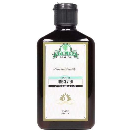 Stirling Soap Co. Unparfümiert mit Menthol Hamamelis & Aloe 200 ml