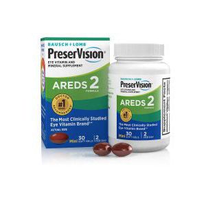 Bausch + Lomb Preservision Areds 2 30 Mini Kapsula të Buta Për Sytë 03/2024