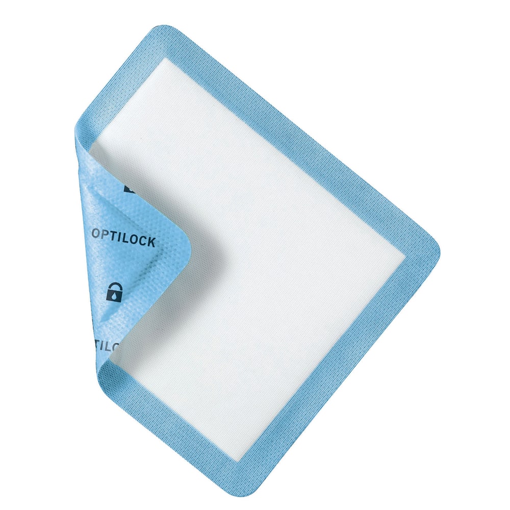 Medline OptiLock MSC64610EP Nicht haftende Wundauflage, Schachtel mit 10 Stück