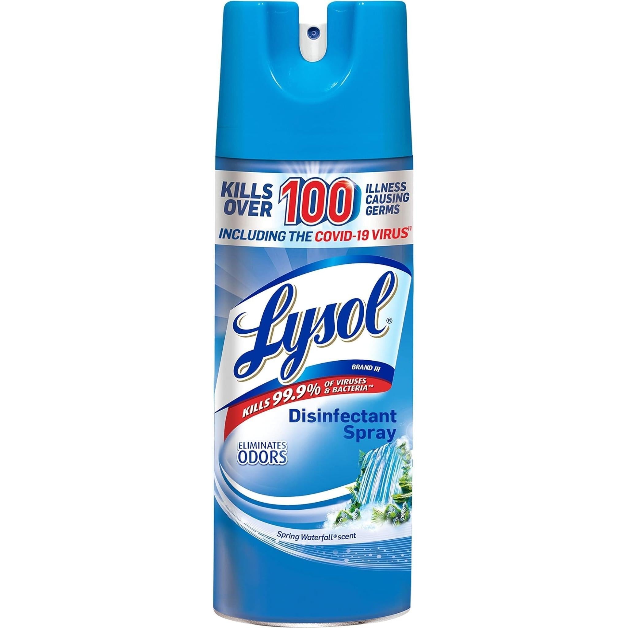 Lysol Desinfektionsspray, Spring Waterfall Duft, 538 g Aerosolspray
