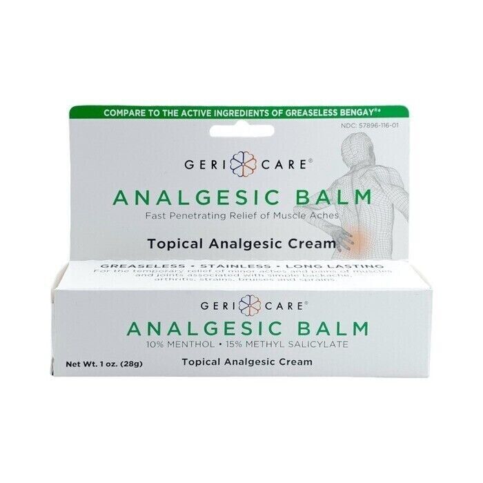 Balsam Analgjezik Geri-Care® – Lehtësim i Dhimbjeve të Muskujve dhe Kyçeve (Tub 28.35 g)