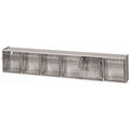 Quantum Storage Systems Kippbehälter QTB306 – 6 Fächer Weiß