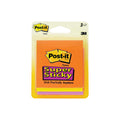 Post-it Shënime Super Ngjitëse, 7.6 cm X 7.6 cm, Koleksioni Marrakesh, 3 Blloke/Paketim