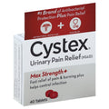 Cystex Urinary Pain Relief, Max Strength+, Tabletten