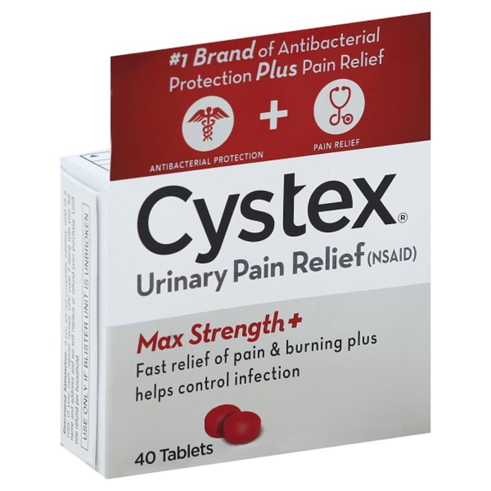 Cystex Urinary Pain Relief, Max Strength+, Tabletten