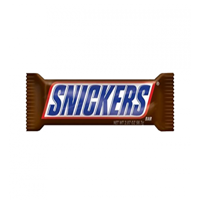 Snickers Çokollatë me qumësht, madhësi e plotë, 1.86 Oz