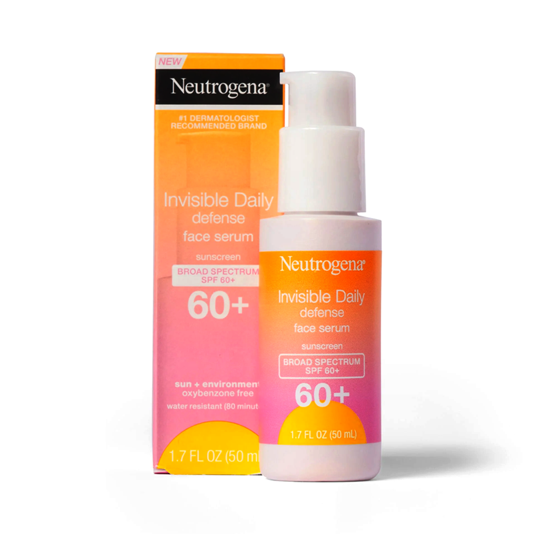 Serum diellor mbrojtës ditor i padukshëm Neutrogena - SPF 60 - 1.7 Fl Oz
