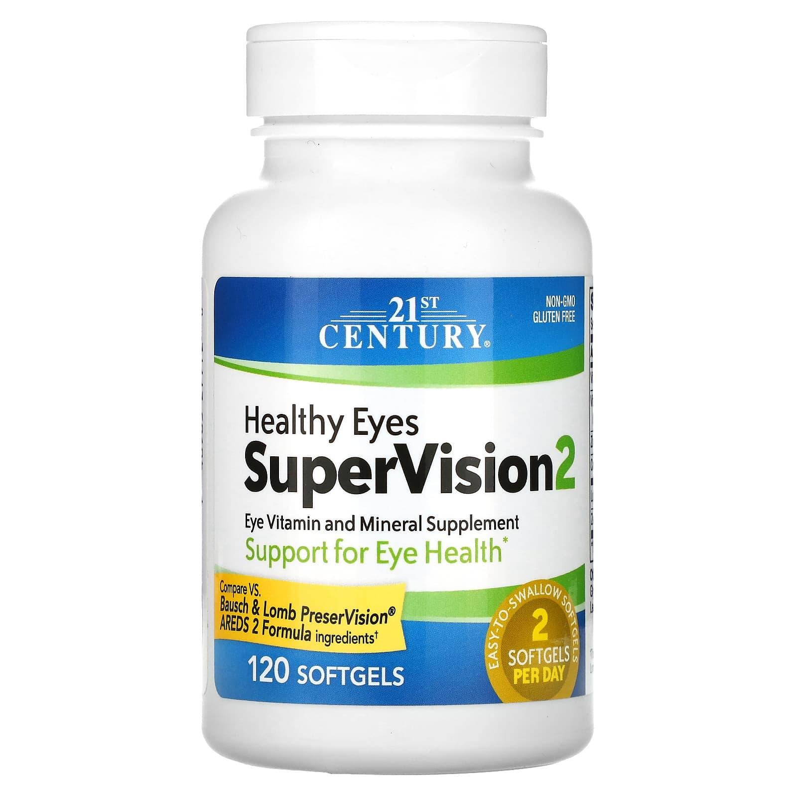 21st Century Healthy Eyes Supervision 2 Weichkapseln 120 St.