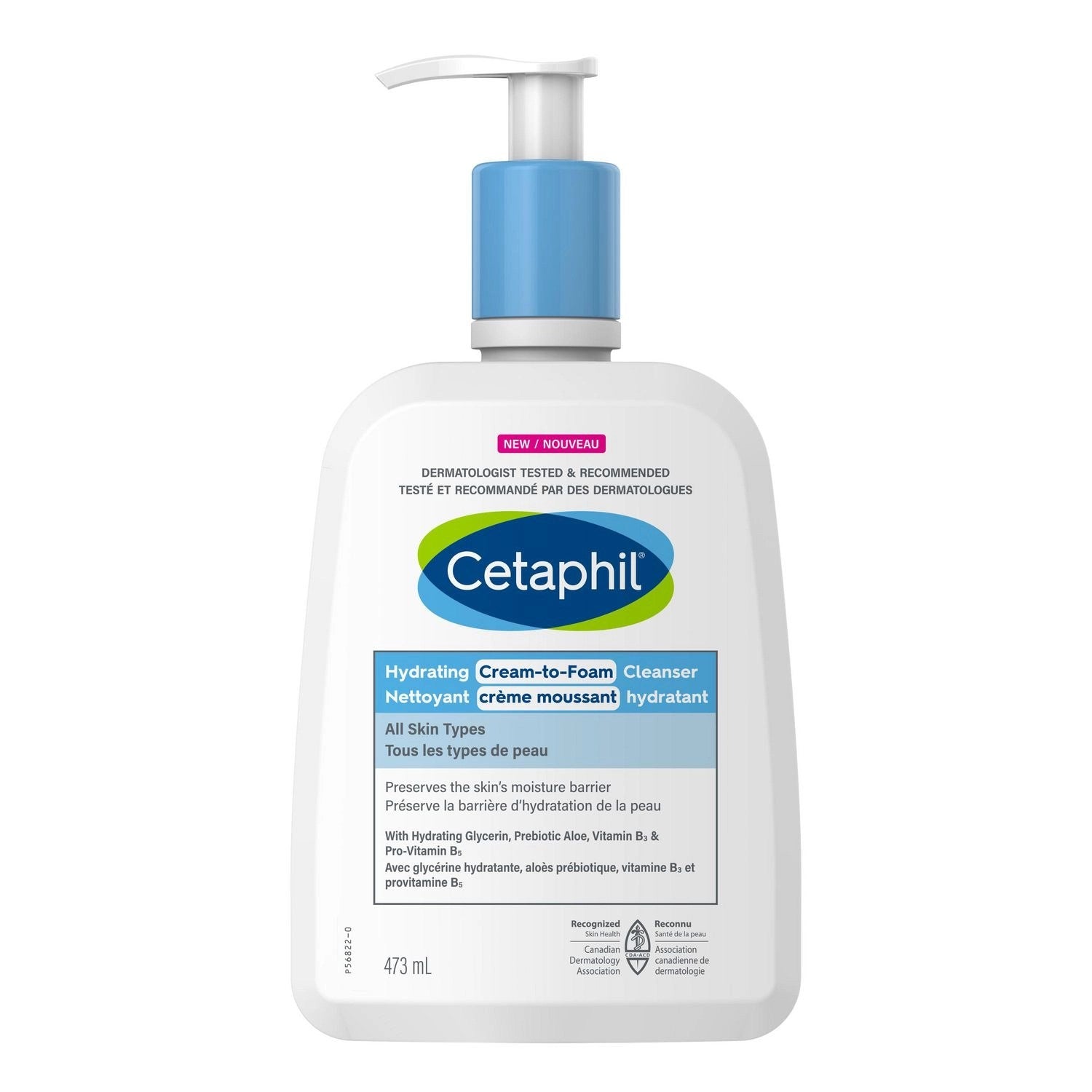 Cetaphil Shkumë Pastruese Hidratuese në Formë Kremi 236 ml