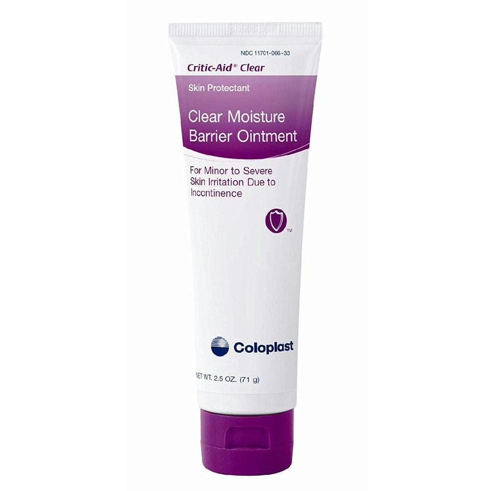 Coloplast Critic-Aid Clear Mbrojtës Lëkure me Aromë, Tub 2.5 Oz.