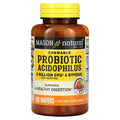 Mason Natural Chewable Acidophilus mit Bifidus-Waffeln Erdbeere