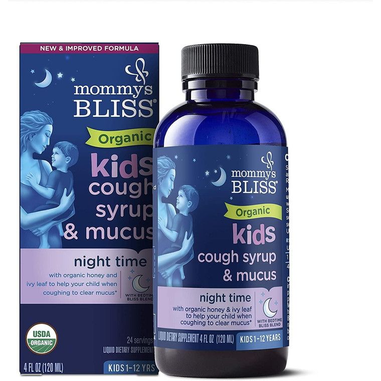 Mommy's Bliss® Bio-Hustensaft & Schleimlöser + Immununterstützung (118 ml)