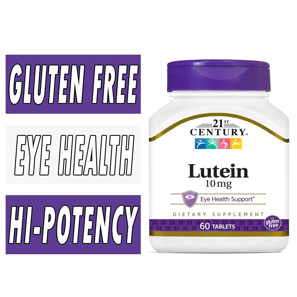 Tableta Lutein 10 mg 21st Century