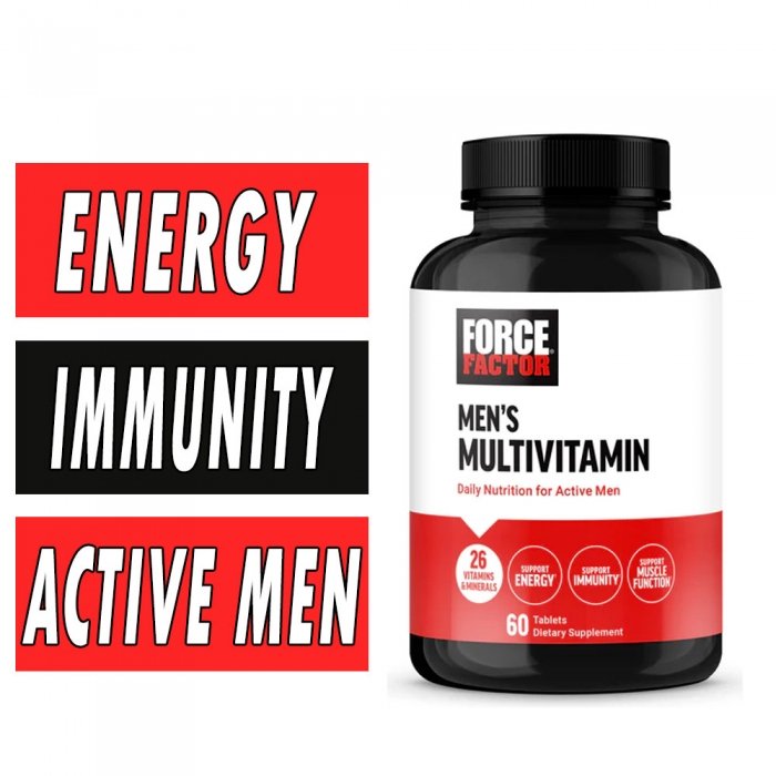 Force Factor Multivitamin für Männer, 60 Tabletten (regulär)