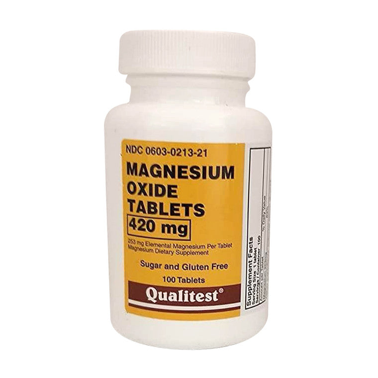 Qualitest Magnesiumoxid 420mg Tabletten 100 St.