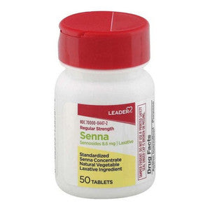 Leader Senna-Abführ-Tabletten, normale Stärke