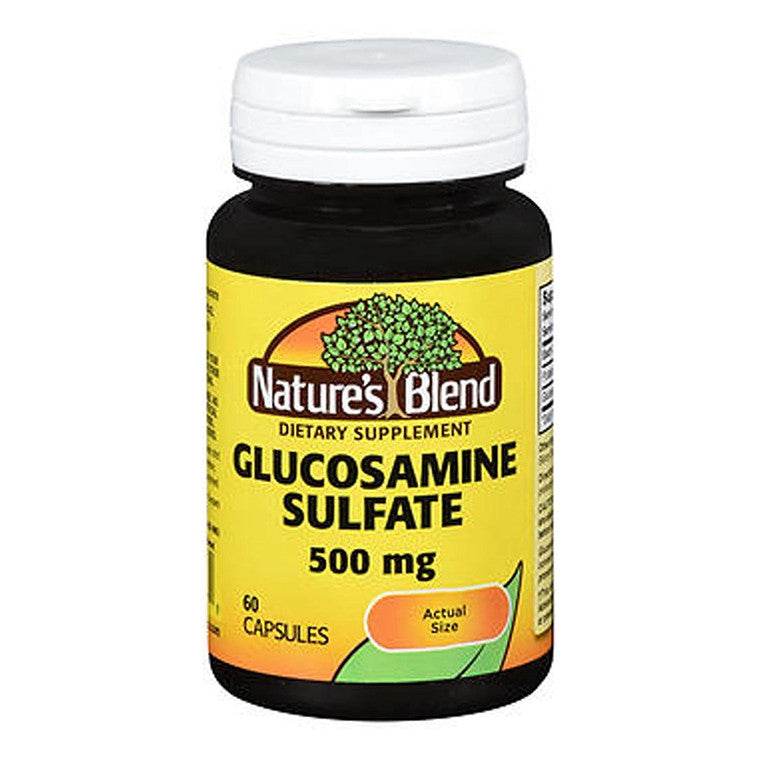 Kapsula Nature's Blend Glucosamine Sulfate 500 Mg 60 copë