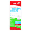 Leader Tussin DM Kollë dhe Lehtësim i Bllokimit të Kraharorit, Shurup pa Sheqer dhe pa Ngjyrues, 4 oz