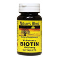 Nature's Blend S hochwirksame Biotin-Tabletten 1000 µg