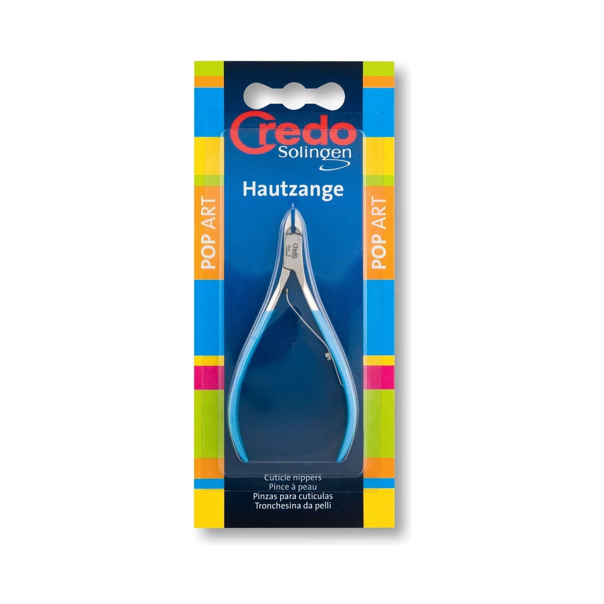 Credo Nagelhautzange 10 cm Pop Art Line sort.