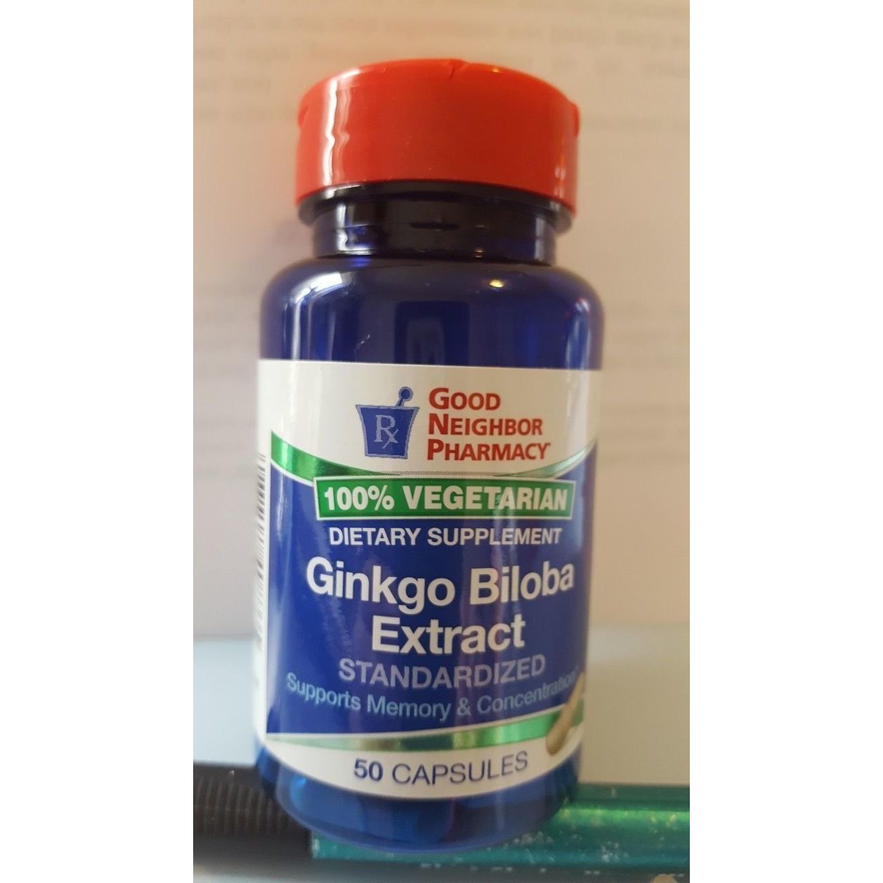 Good Neighbor Pharmacy GNP Ekstrakt Ginkgo Biloba, 50 Kapsula