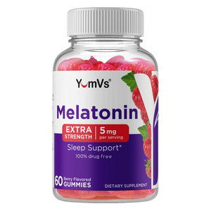 Yumvs Melatonin Extra Starke Schlafunterstützung 5 mg Gummis