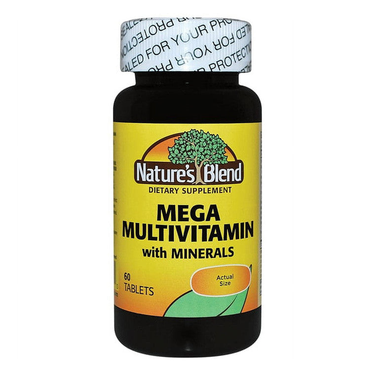 Nature's Blend® Mega Multivitamin – Mit Mineralien – 60 Tabletten