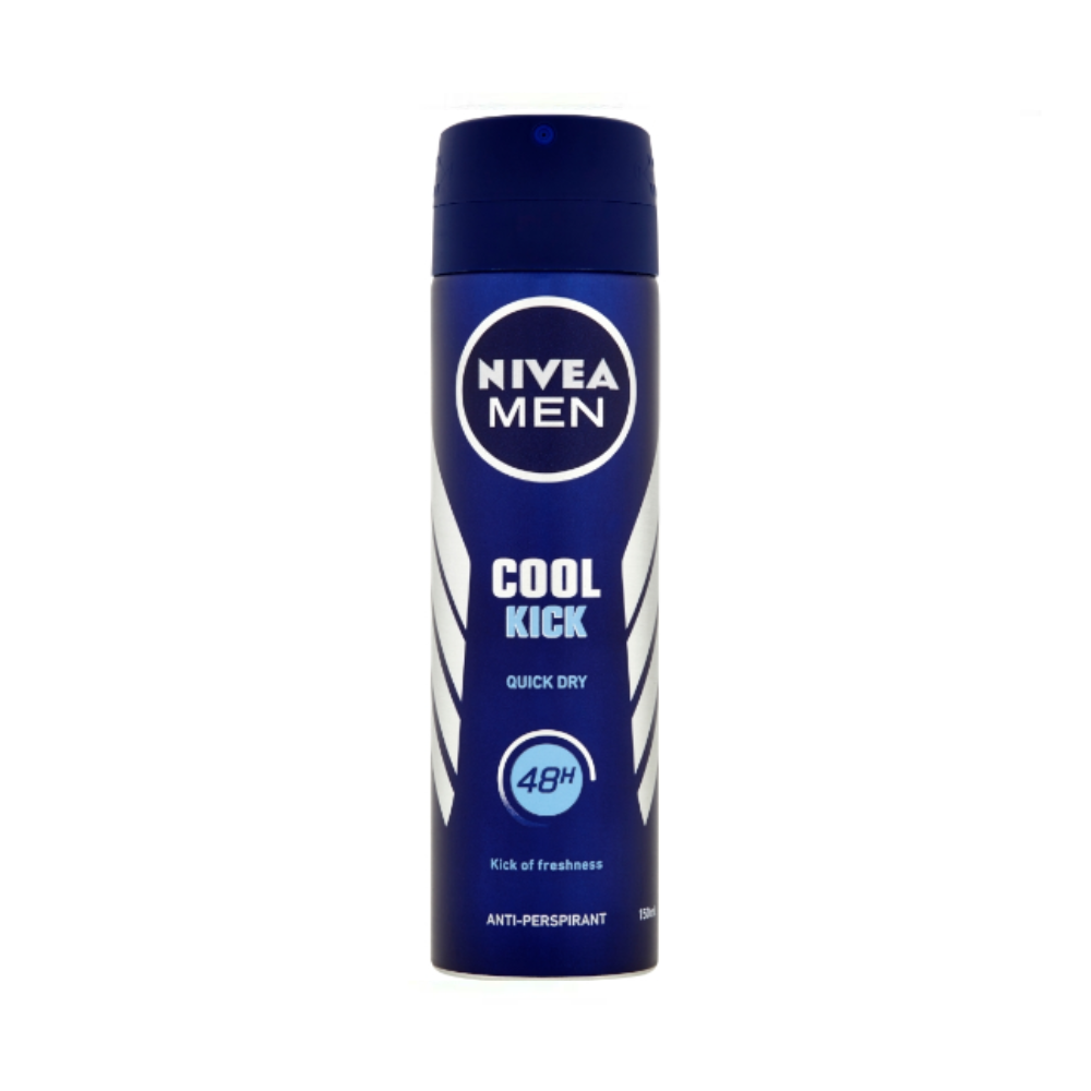 Nivea Men Cool Kick, Anti-Transpirant Spray 150 ml