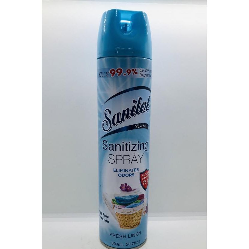 Sanitol Desinfektionsspray Beseitigt Gerüche 600ml