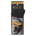 MD Diabetiker-Socken mit nahtloser Spitze, Schwarz, Knöchelhoch (Large / Unisex) – 1 Paar