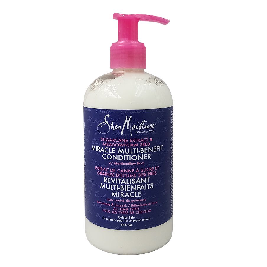 SheaMoisture Zuckerrohr-Extrakt & Wiesenschaumkraut-Samen Wunder-Spülung