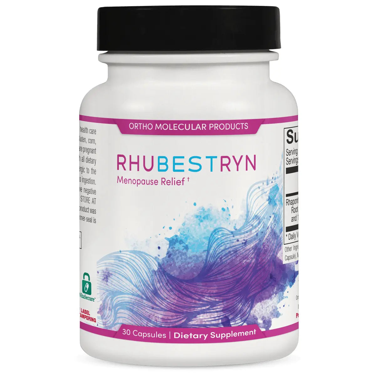 Rhubestryn Lehtësim i Simptomave të Menopauzës - 30 Kapsula