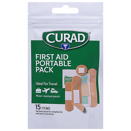 Curad® Erste-Hilfe-Reiseset – 15-teiliges Reise-Kit