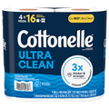 Cottonelle Ultra Clean Toilettenpapier, 4 Mega-Rollen